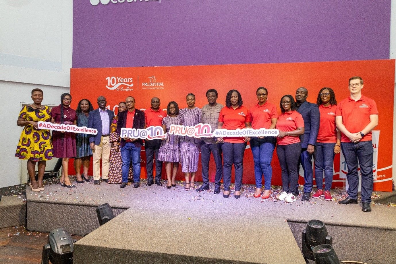 Prudential Life Insurance celebrates 10th anniversary with customers as their compass
