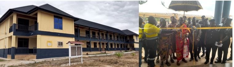 NADeF transforms Ahafo Police Training School with GH¢4.1m modern infrastructure