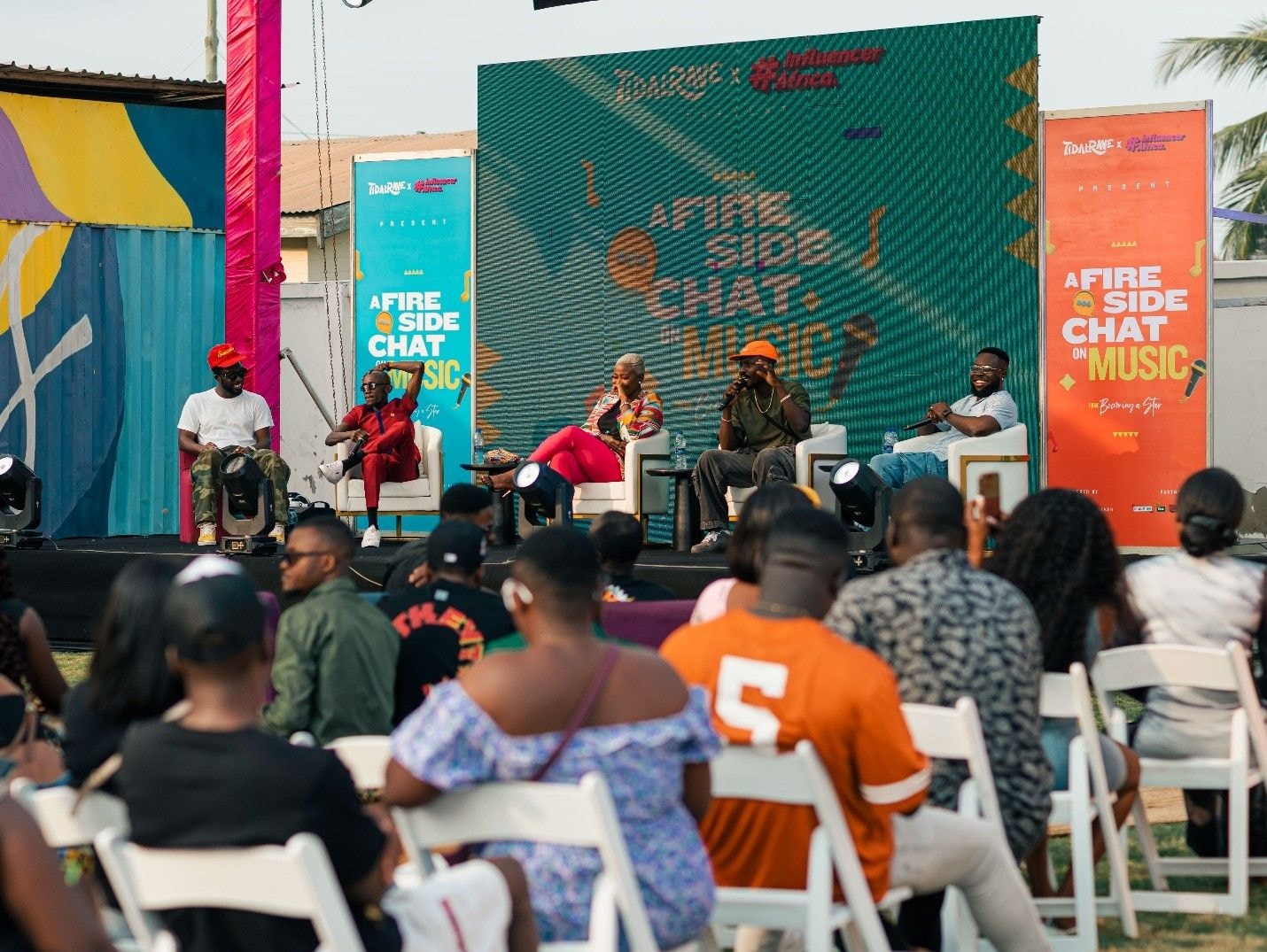 Tidal Rave Festival, Influencer Africa hold Fireside Chat with next generation stars