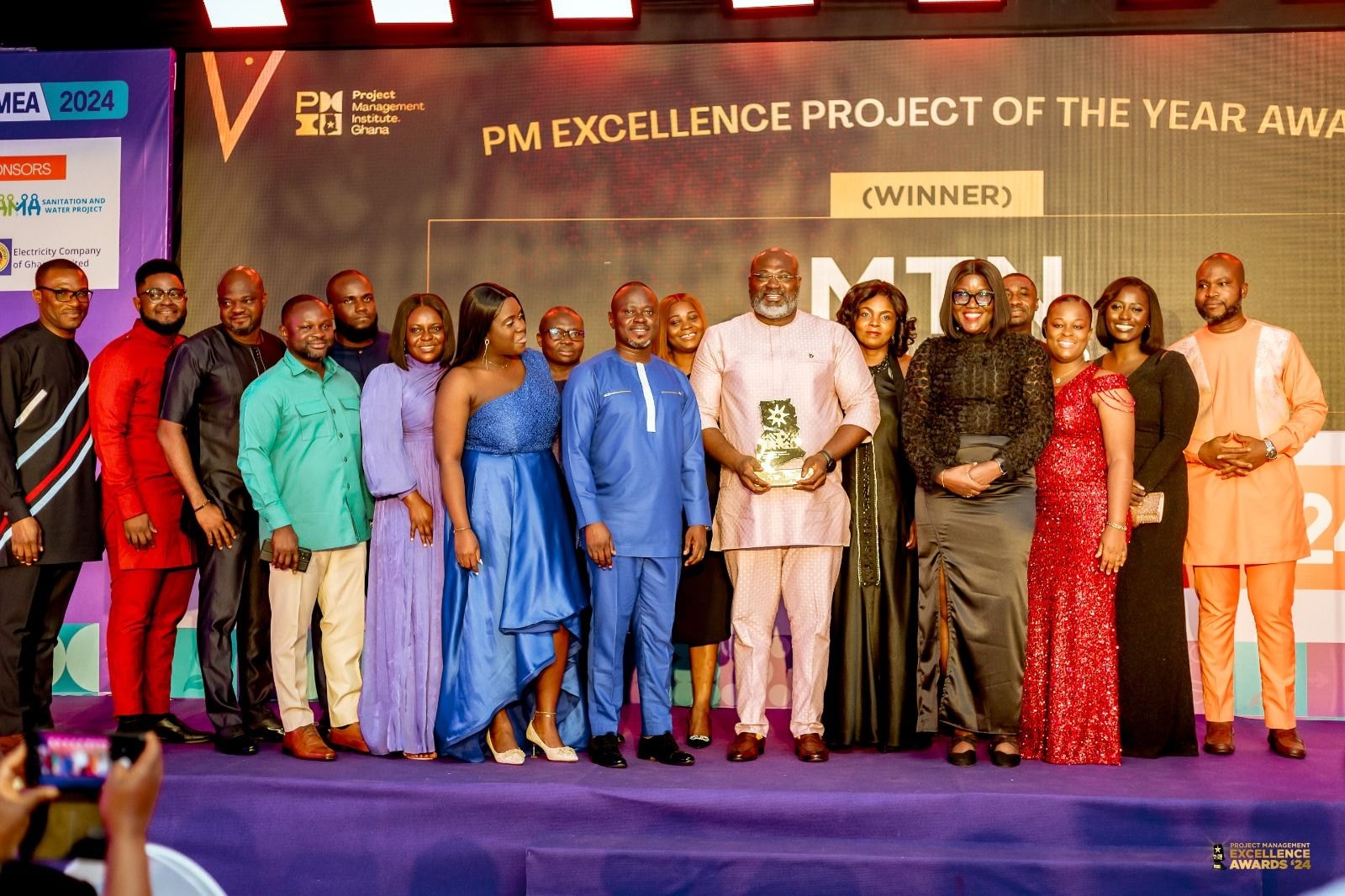 PMI Ghana Chapter Climax Successful 2024 Project Management Excellence Awards