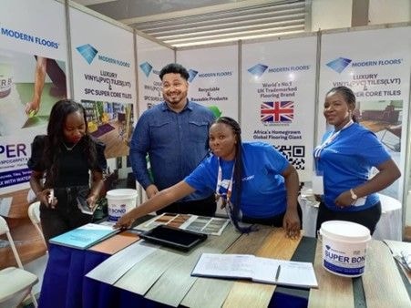 Modern Floors takes centre stage at Uganda Buildcon International Exhibition