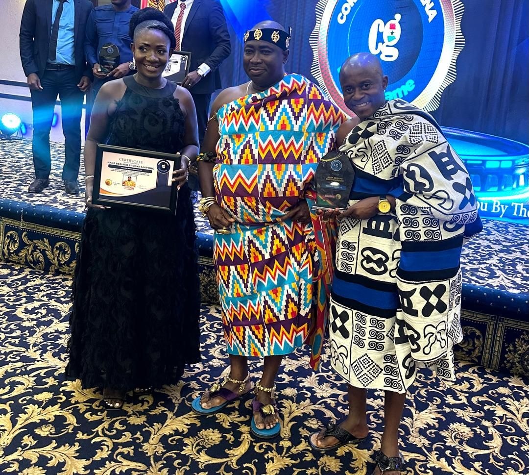 Brogya Resources Limited Chairman honoured at Corporate Ghana Hall of Fame Awards 2024