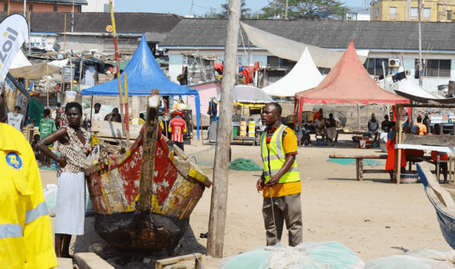 Ecozoil cleans Cape Coast Beach for Fetu Afahye