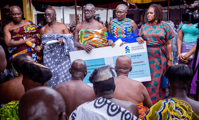 UKGCC donates GH¢100,000 to Otumfuo Osei Tutu II Foundation
