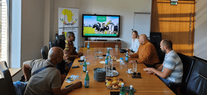 GAfF explores collaboration with Hunland for SHARP Model Farms initiative