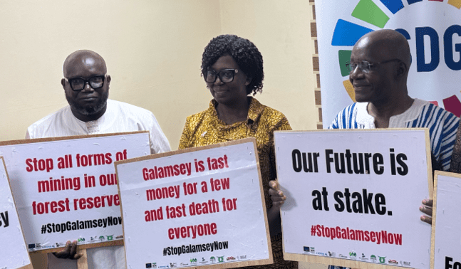 CSOs Platform on SDGs support Organized Labour  galamsey  strike action