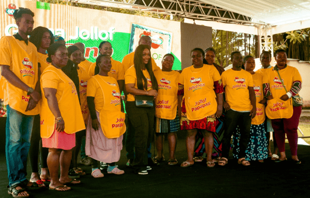 GBfoods  takes Gino Jollof Mix to Kumasi