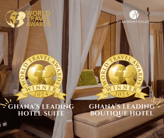 Villa Monticello clinches double wins at 2024 World Travel Awards