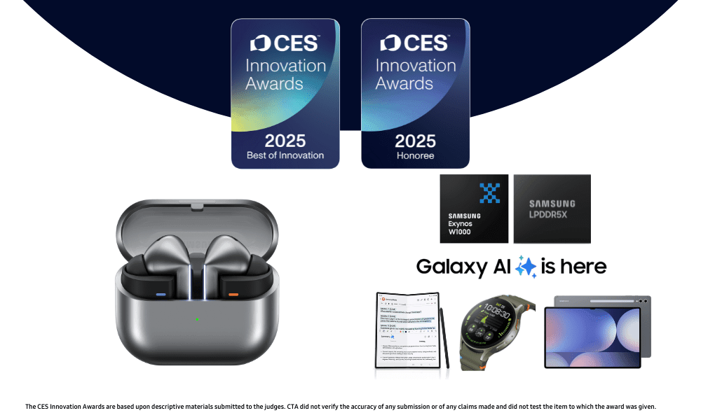 Samsung’s AI-Powered Innovations honored by Consumer Technology Association