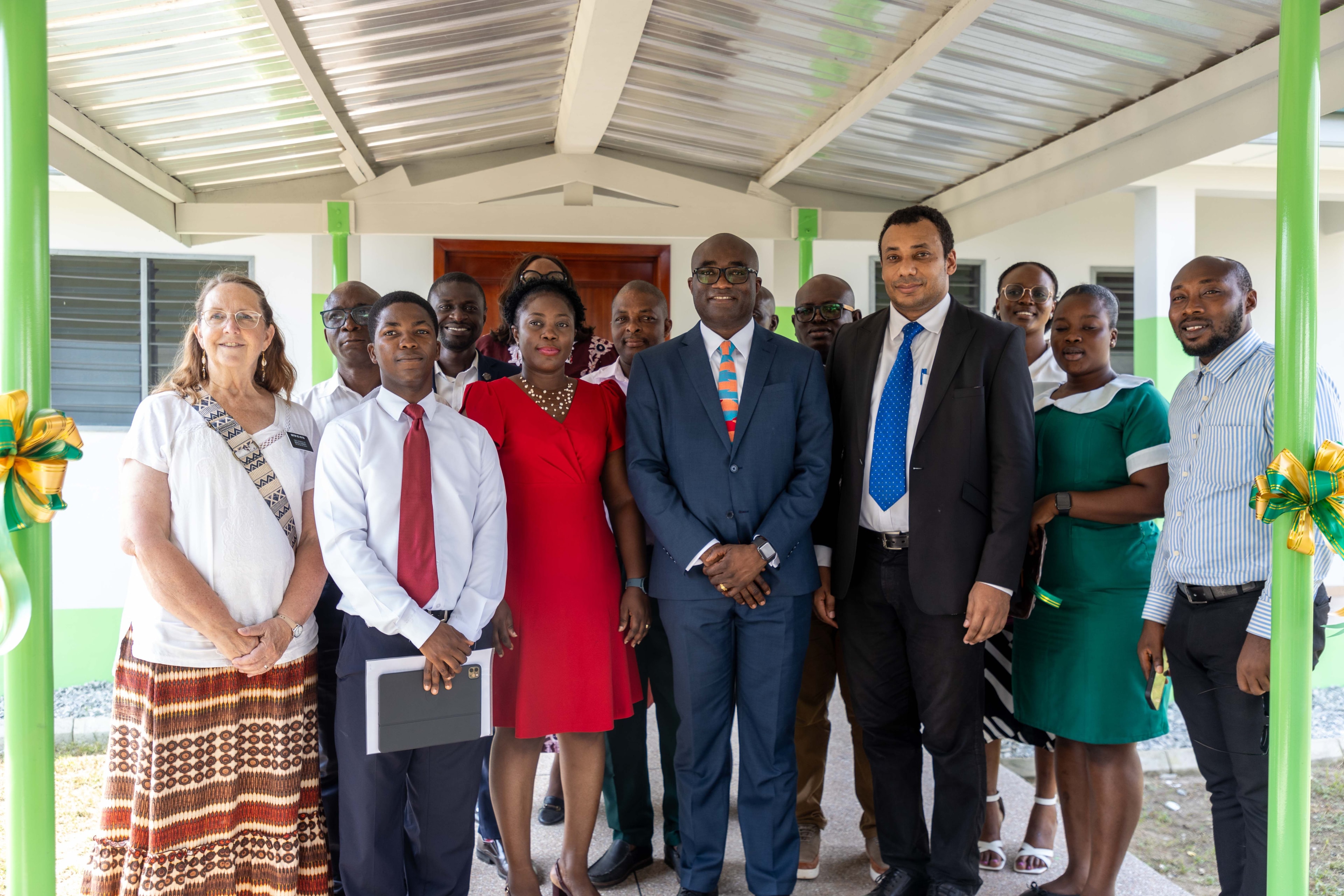 The Church of Jesus Christ of Latter-day Saints hands over a newly built psychological unit to Winneba Trauma and Specialist Hospital 