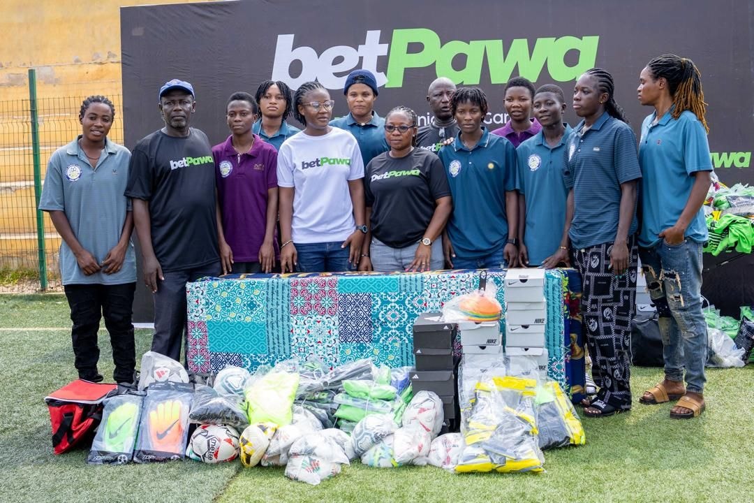betPawa partners with the GFA to donate sports kits