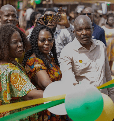 Vivo Energy inaugurates washroom facility for La Enobal Basic School