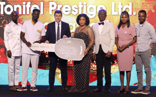 Tonifel Prestige wins Promasidor’s 2024 National Best Distributor Award