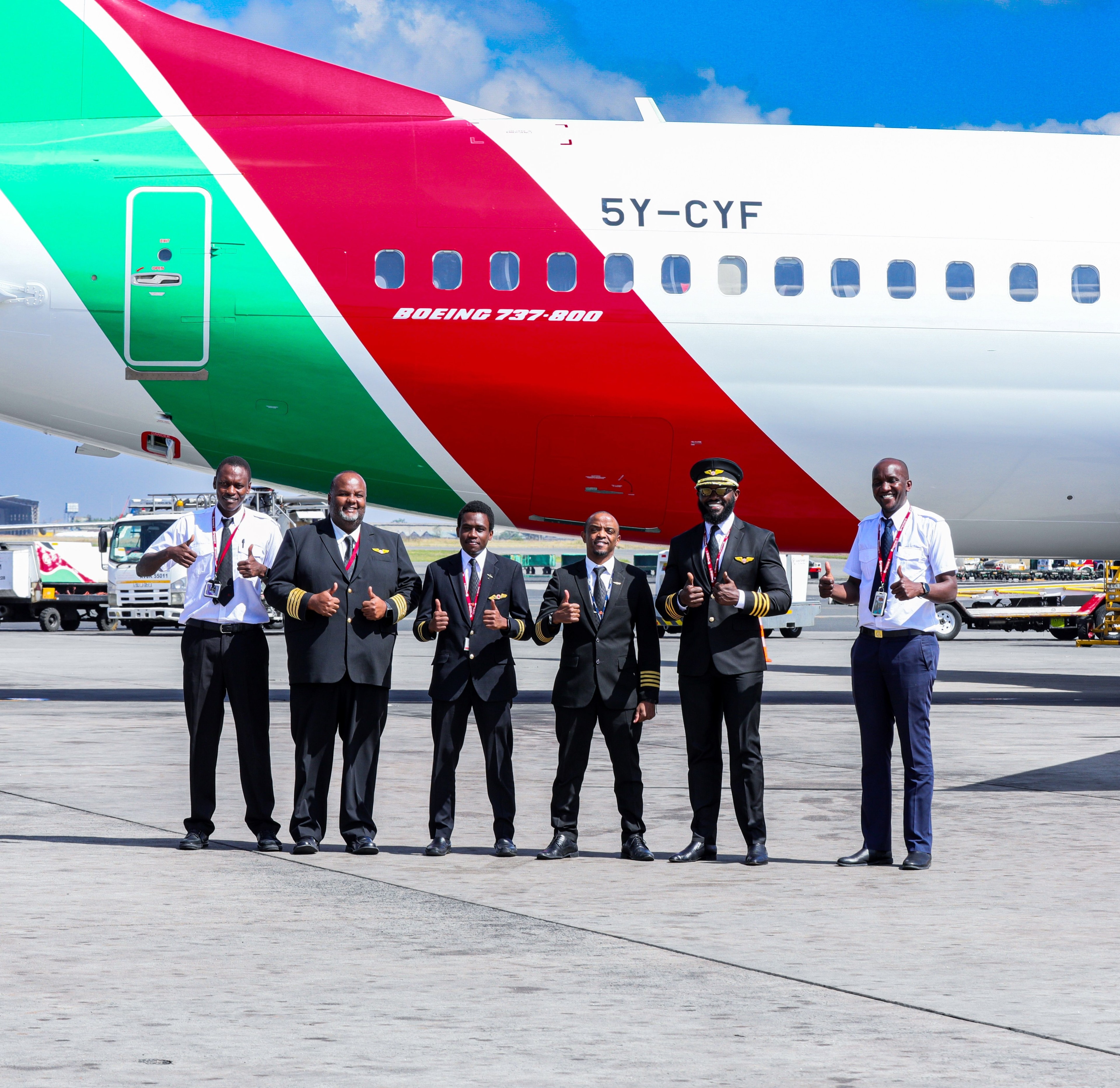 Kenya Airways expands fleet with Boeing 737-800 addition