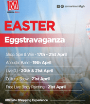Family fun blooms at Marina Mall’s Easter Eggstravaganza!