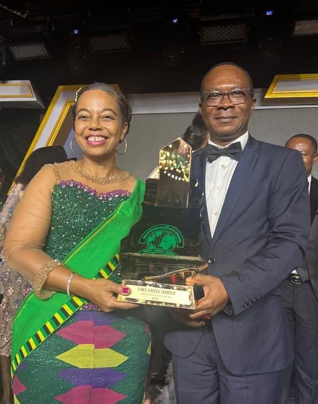 Yara crowned Agribusiness of the Decade award