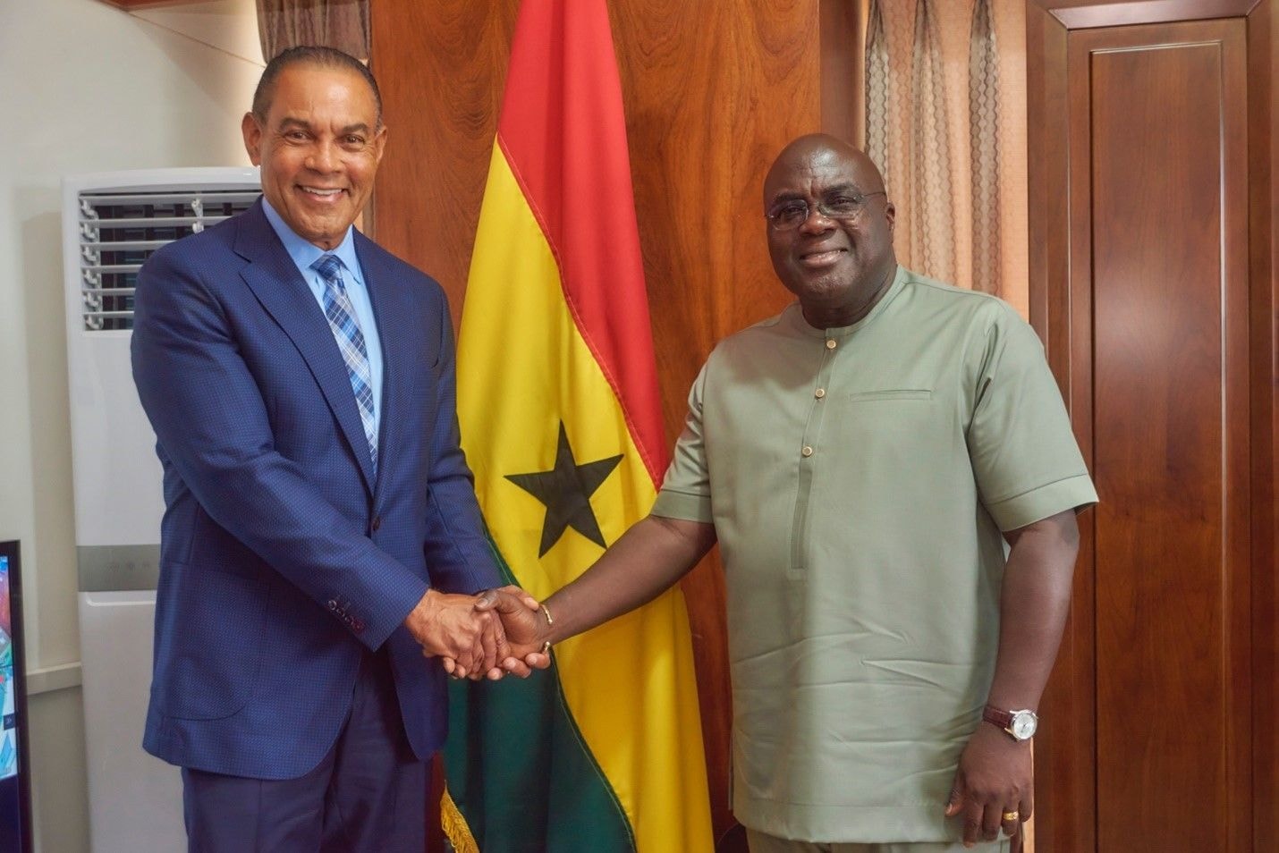 US mogul Rudy Moise praises  investment climate on landmark visit