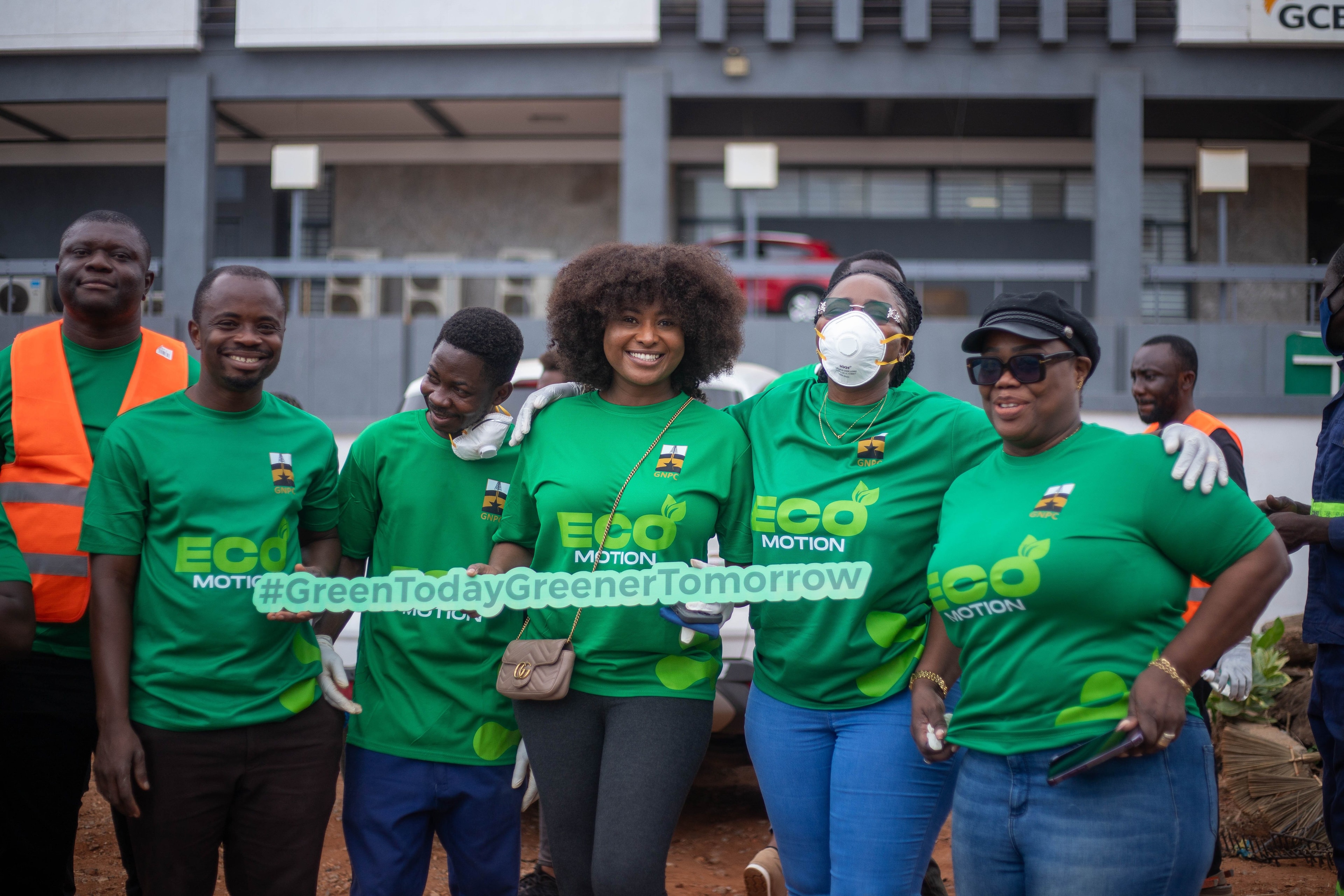 GNPC staff hit the streets in environmental clean-up drive