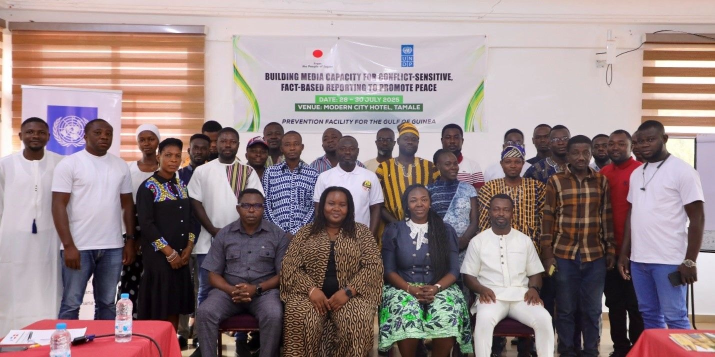Building peace through the press: UNDP’s training shapes conflict-sensitive reporting in Northern Ghana
