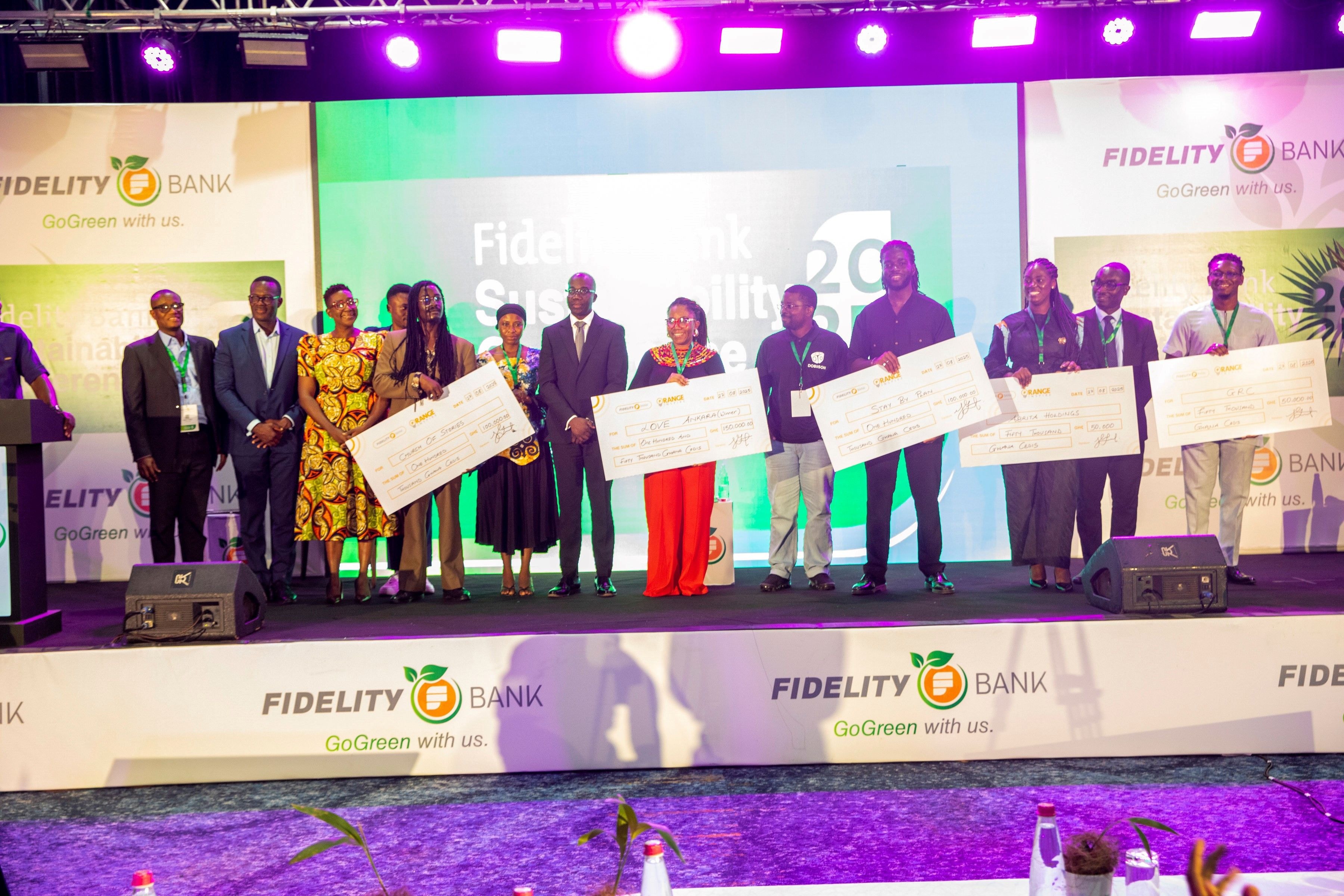 8 creative entrepreneurs receive over GH¢500,000 at Fidelity Bank’s 3rd Sustainability Conference