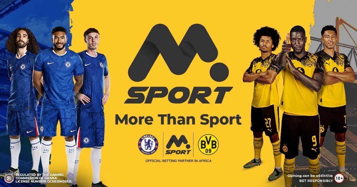 MSport 2025: Ghana's #1 Sports Betting Site Powers Up for the New Season with Chelsea & BVB