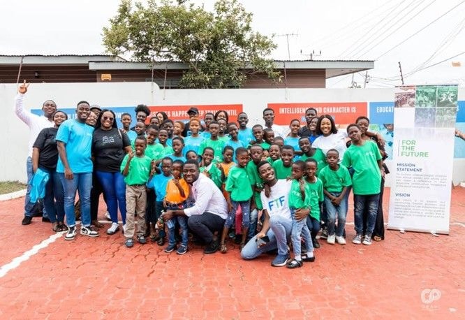 Accra Street Journal, For The Future partner to support underprivileged children