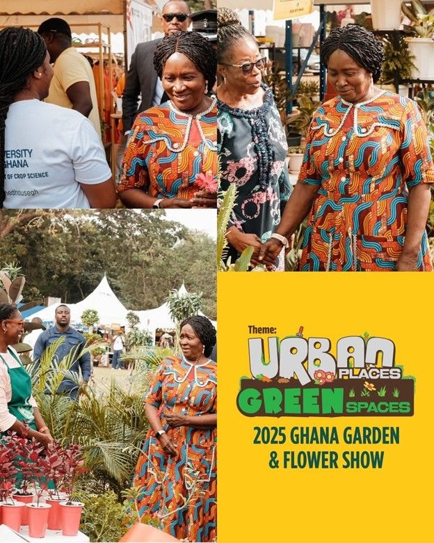 Vice President visits Ghana Garden and Flower Show, engages exhibitors and innovators   