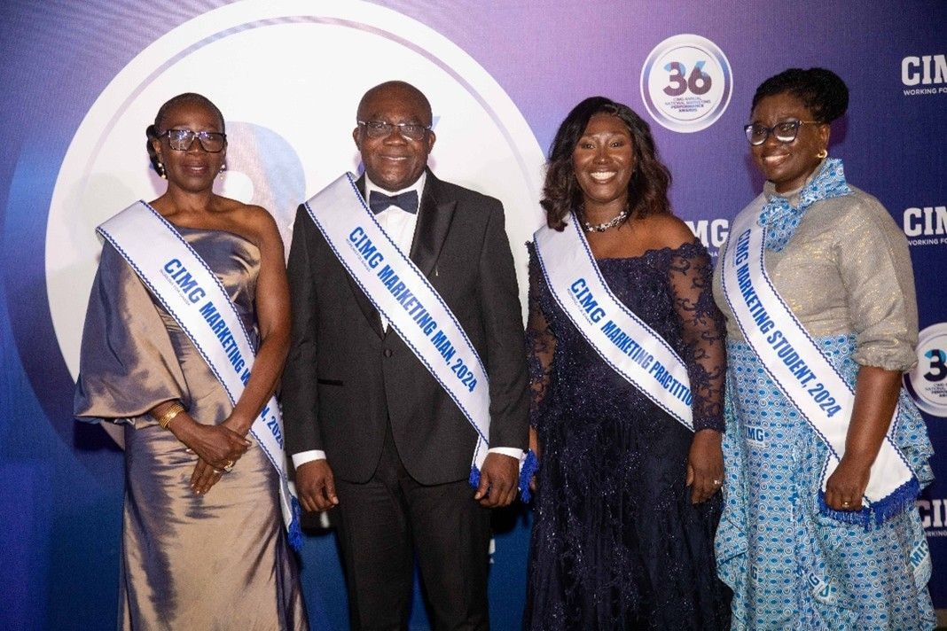 Mansa Nettey, Orleans-Lindsay, Asiedua Addae, Benedicta Nyame named top winners at CIMG 36th Awards