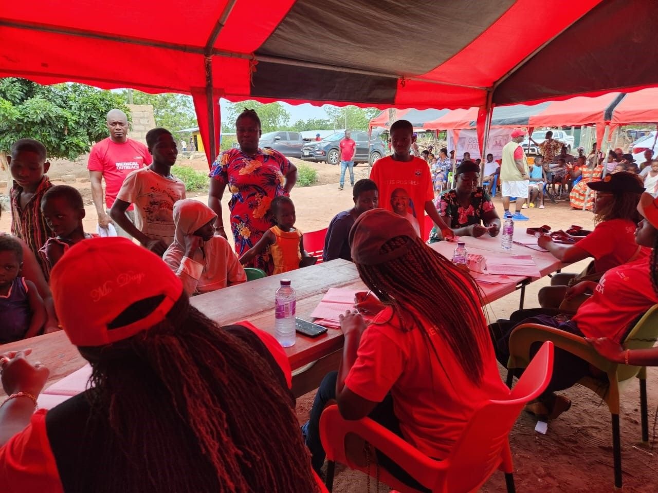 Rotary Club of Accra/Ridge provides healthcare to nearly 800 residents