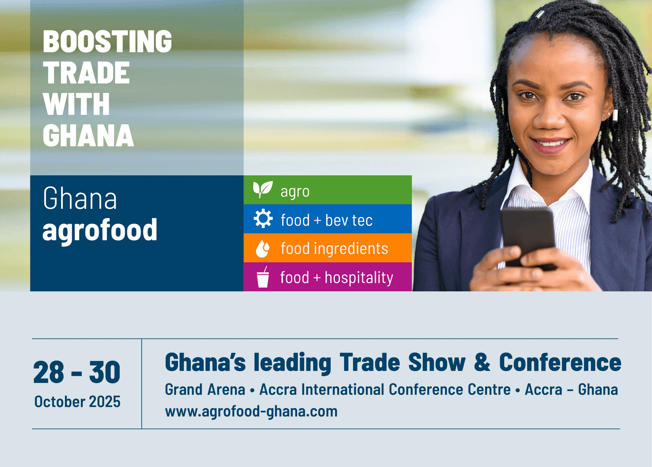 Agrofood & Plastprintpack Ghana 2025 set to convene industry leaders and innovators