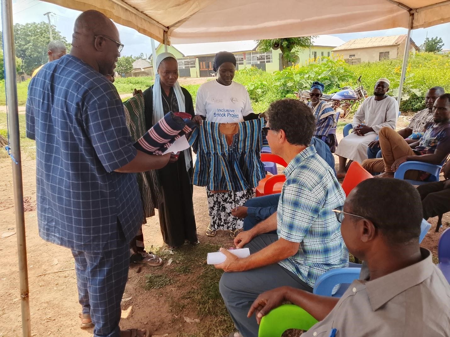 PureTrust Foundation supports young women with smock-weaving machines
