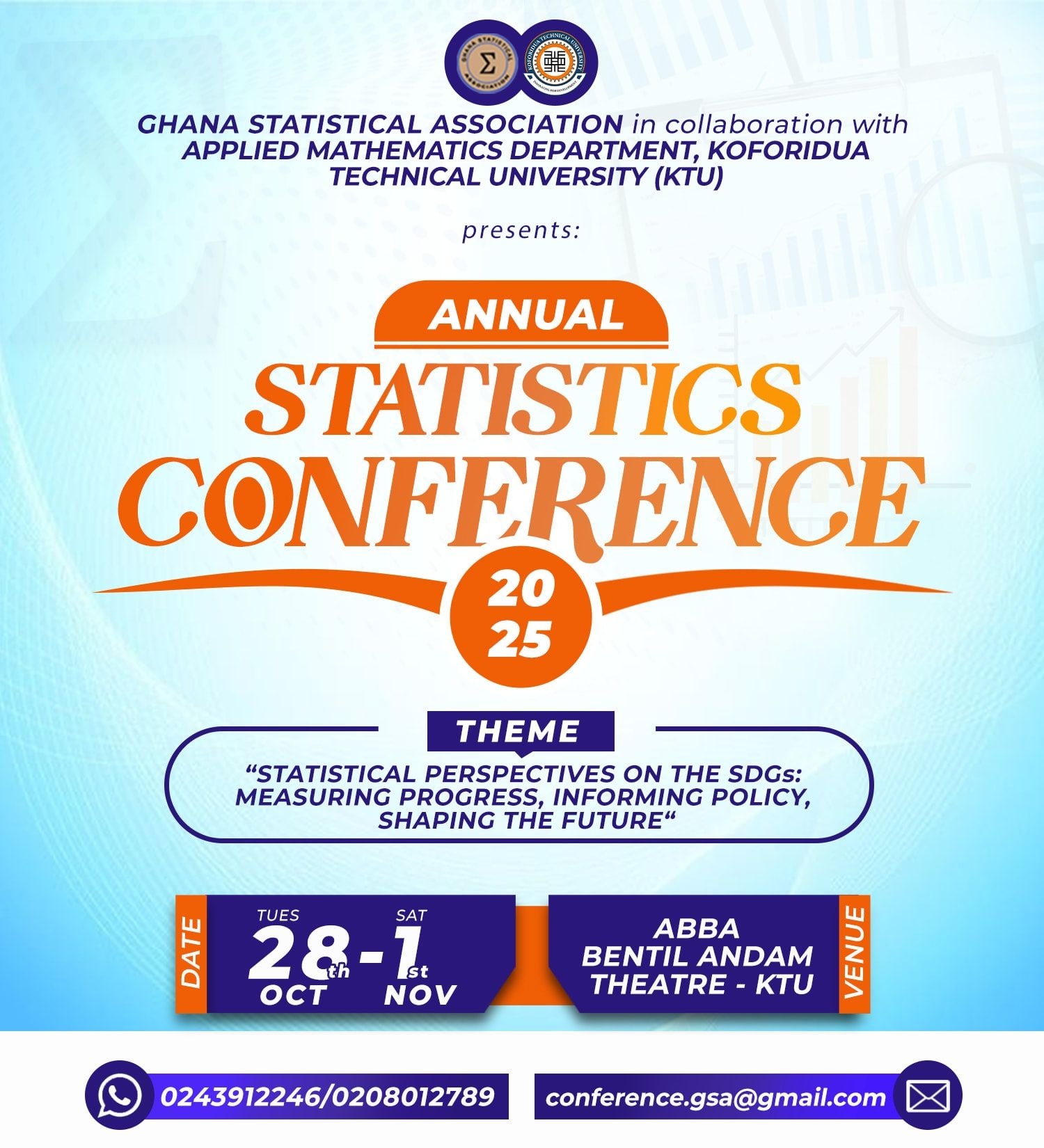 Statisticians and data scientists to gather in Koforidua for annual conference