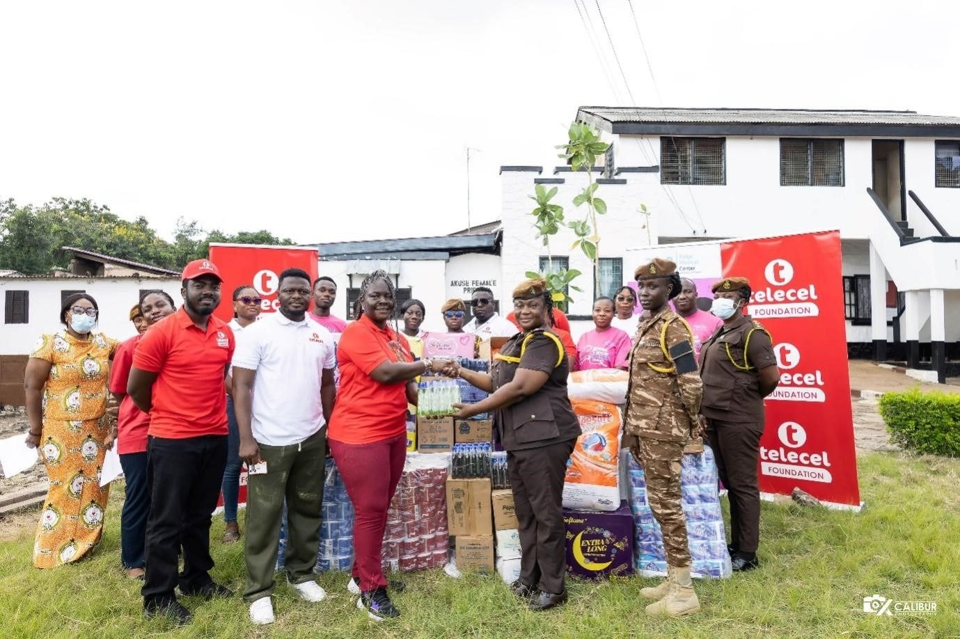 Telecel Foundation shows care and compassion to female inmates of Akuse Prisons