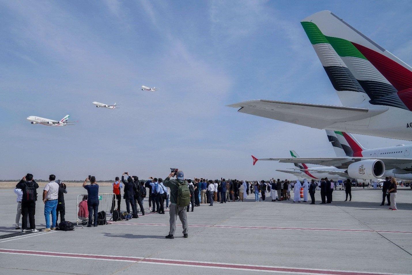 Emirates caps off Dubai Airshow