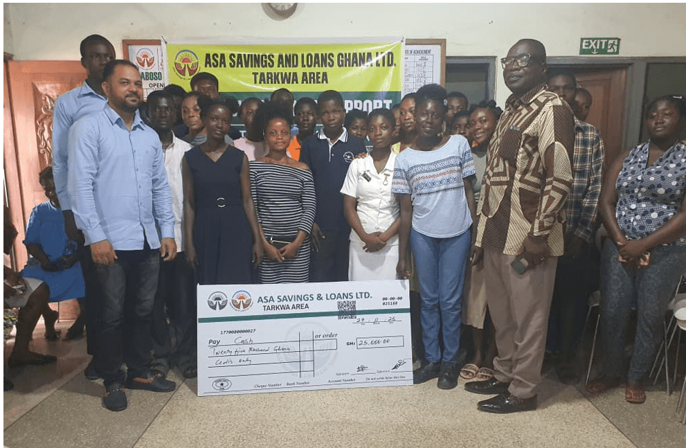 ASA Savings and extends educational support to 25 students at Tarkwa