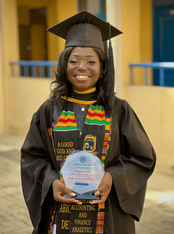 Ennobled Foundation rewards best female accounting graduate at ATU’s 25th congregation
