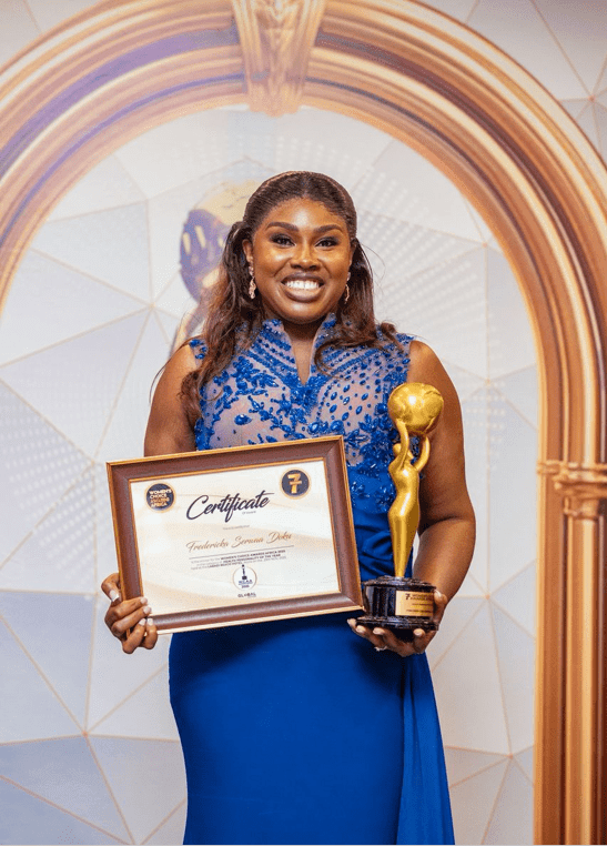 Fredericka Doku named ‘Health Personality of the Year’ at Women’s Choice Awards Africa