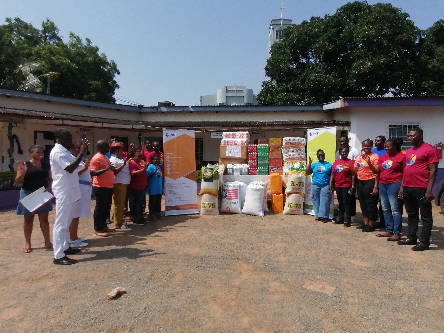 PKF supports mental health care with donation to Accra Psychiatric Hospital
