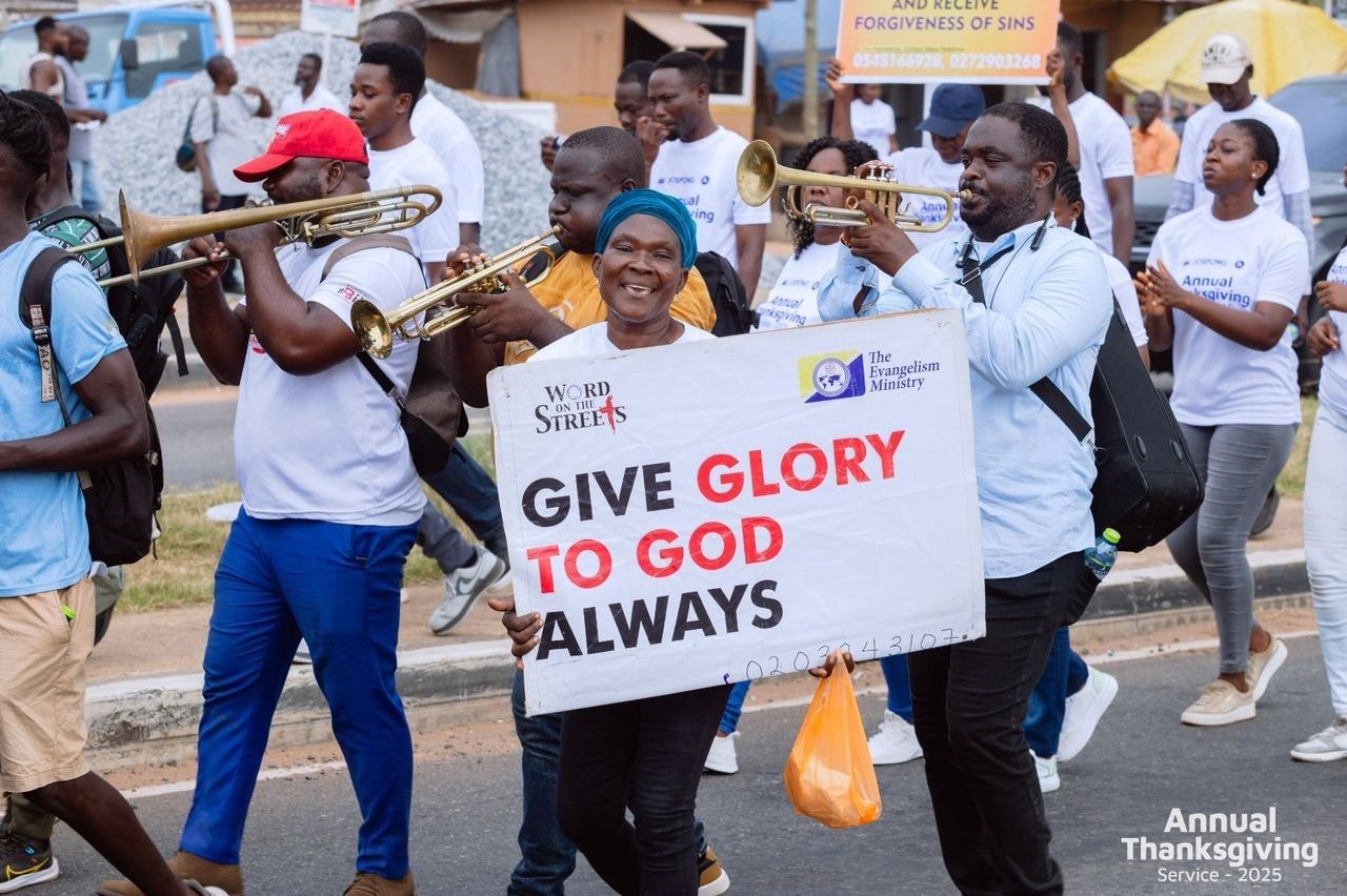 Jospong Group evangelism mission culminates in call to celebrate God's faithfulness