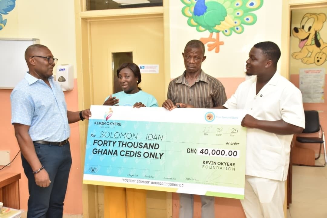 Kevin Okyere Foundation steps in to save 9-year-old’s sight