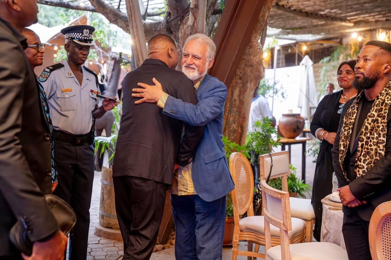 Dr Farzam Kamalabadi receives presidential recognition at Botswana capital markets gala