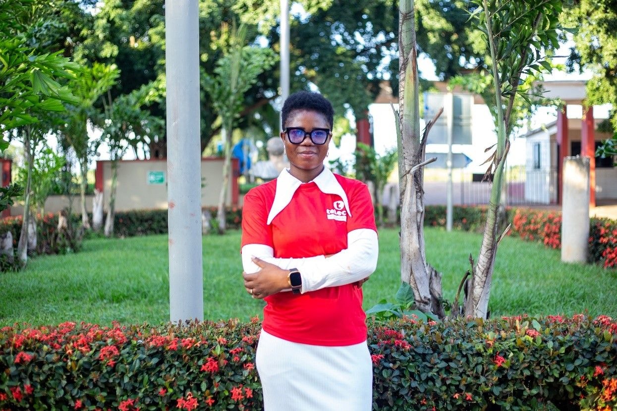 Francisca Asiedu drops her pen and jumps on a tractor: How Telecel Foundation is equipping women in agribusiness with digital and financial skills