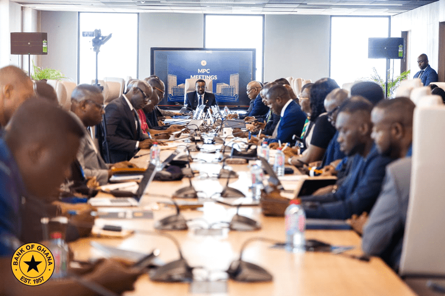 BoG cuts policy rate by 250bps to 15.5%