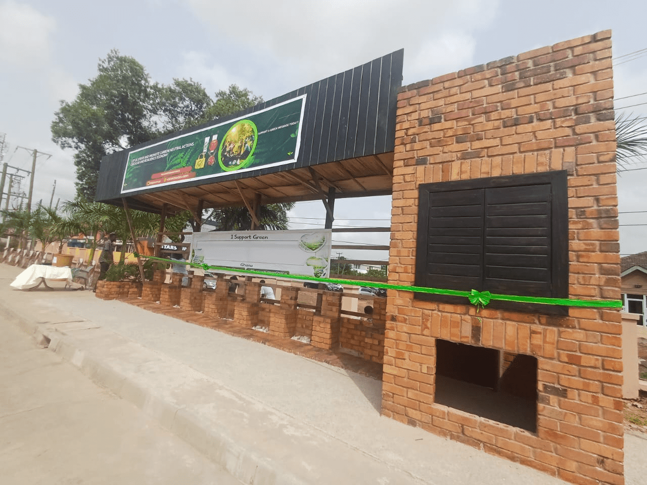JCS Investments introduces eco-friendly bus stop  