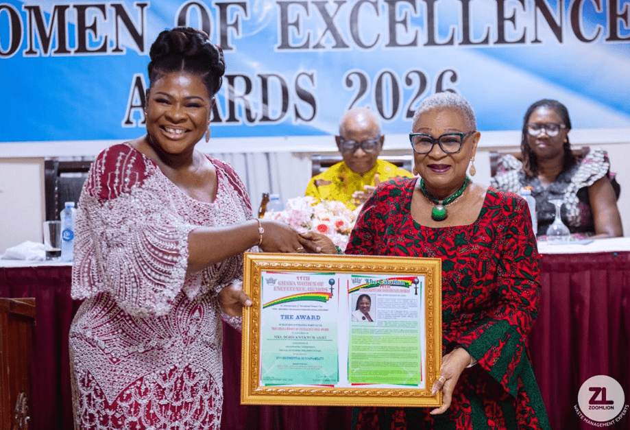 Zoomlion MD honoured at 11th Ghana Women of Excellence Awards