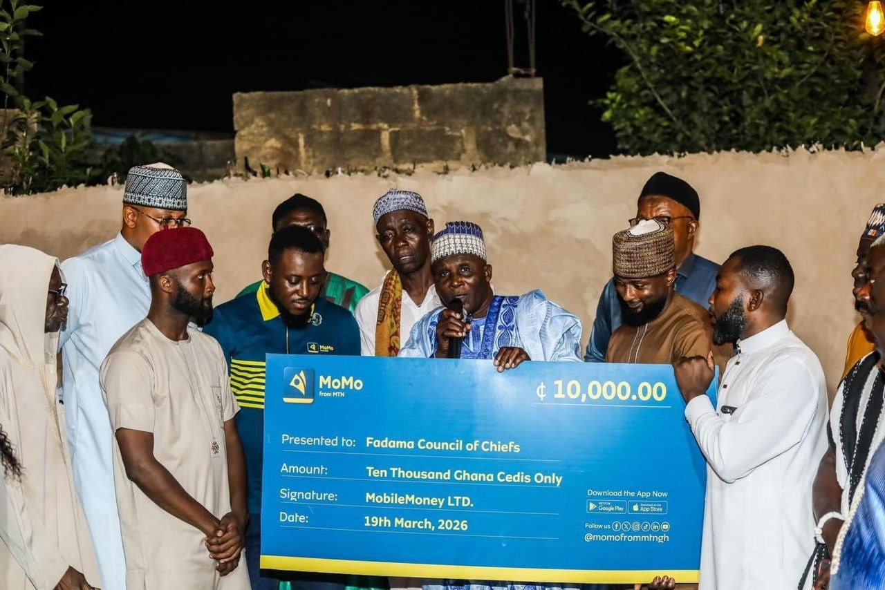  MobileMoney LTD donates GH¢10,000 to Fadama muslim community towards Eid al-Fitr celebration
