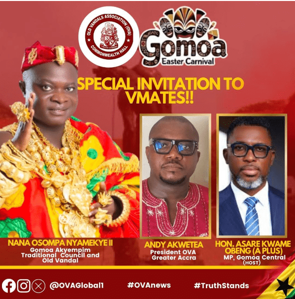 A Plus hosts Vandals at Gomoa Easter Carnival