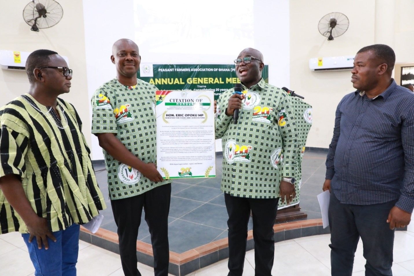 PFAG holds its AGM to elect new national executives and commemorate its 20th anniversary celebration