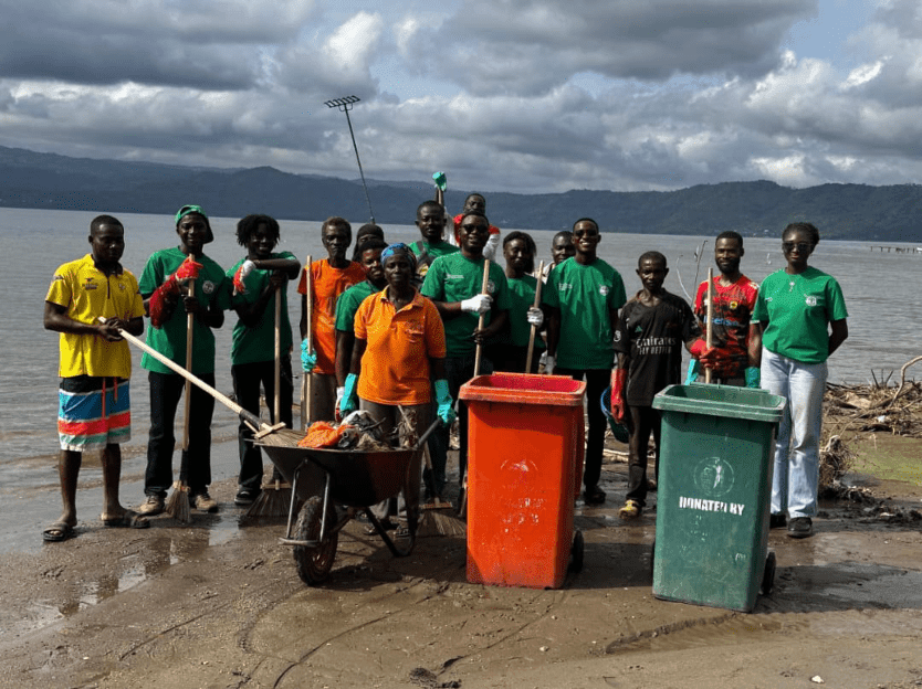 RoNAG marks Earth Day with Lake Bosomtwe clean-up, rights workshop