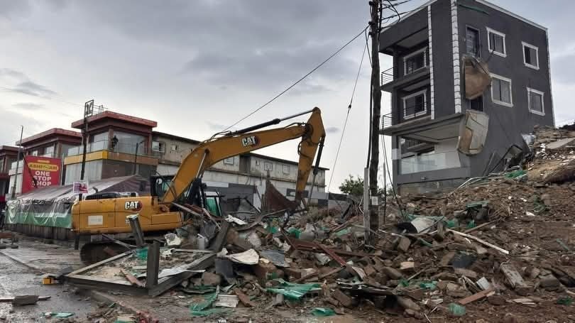 Melcom debunks reports of collapsed building